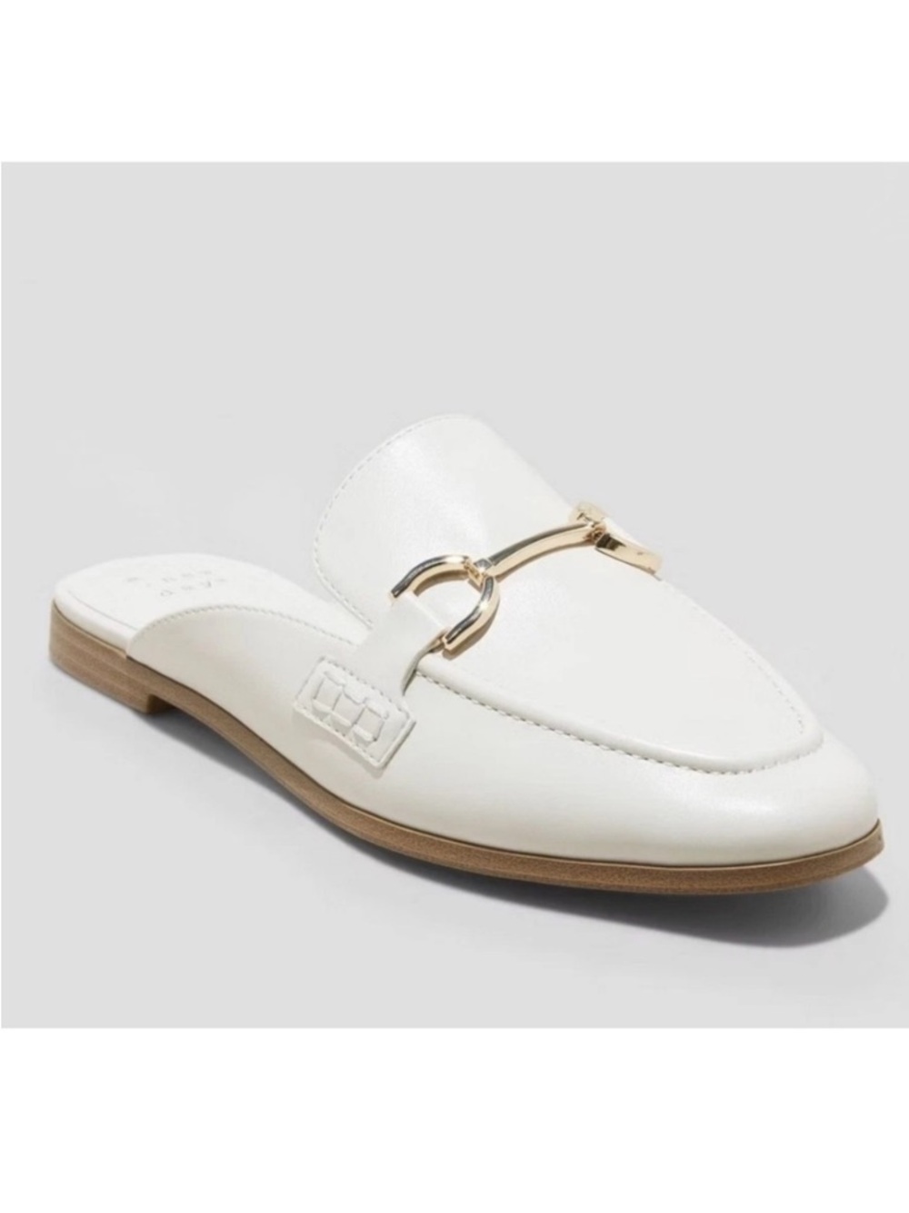 A New Day Women's Sz 9 Sandy Mule Flats with Memory Foam Insole New.